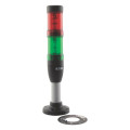 Ensemble, rouge - vert, led, 24 v, avec base 100 mm (SL4-100-L-RG-24LED)