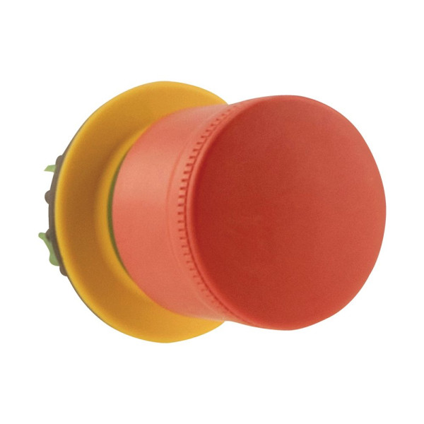 Bouton d'arrêt, rouge, 30 mm, déverrouillage par traction, non lumineux, 22,5 mm (M22-PV30)