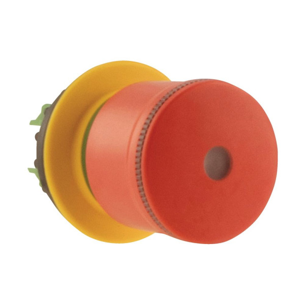 Bouton d'arrêt, rouge, 30 mm, déverrouillage par traction, lumineux, 22,5 mm (M22-PVL30)