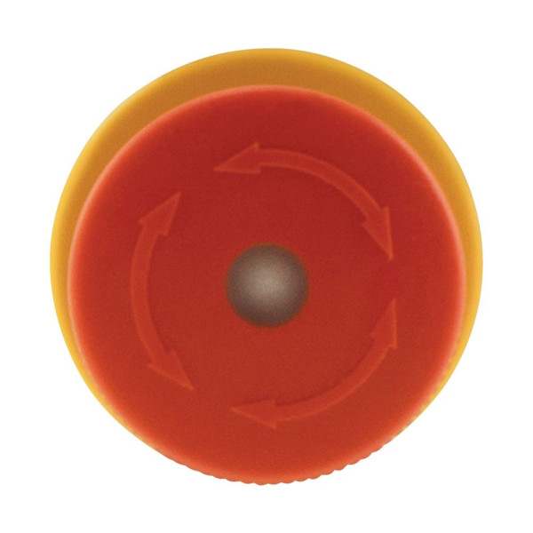 Bouton d'arrêt, rouge, 30 mm, déverrouillage par rotation, lumineux, 22,5 mm (M22-PVLT30)