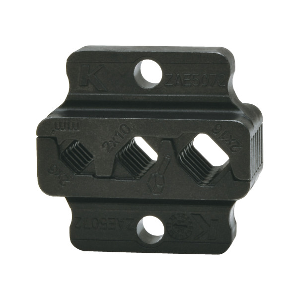 Matrices série "k50" pour embouts doubles de 6 à 16 mm²