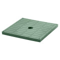 Couvercle plein vert Gewiss fermé pour chambre de tirage 300x300x300