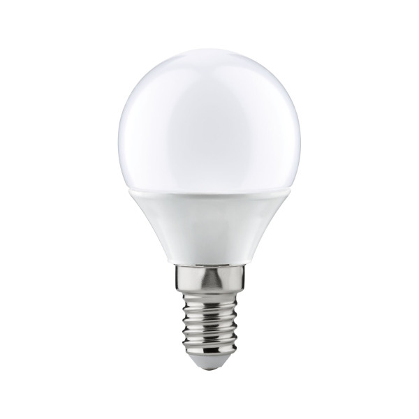 Ampoule LED pack de 3 sphérique 5,5w 470lm E14 2700K Opale