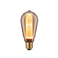 Led st64 ampoule int spirale 200lm e27 doré 1800k