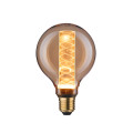 Led g95 ampoule int spirale 200lm e27 doré 1800k