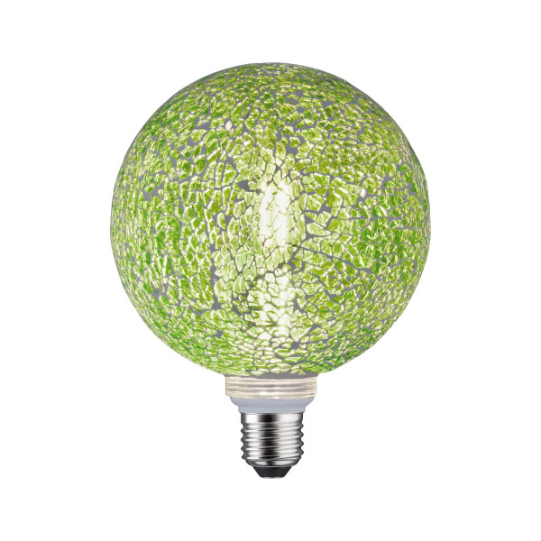 Led g125 miracle mosaic 470lm green grd e27 2700k 230v