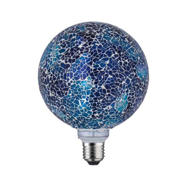 Led g125 miracle mosaic 470lm blue grd e27 2700k 230v