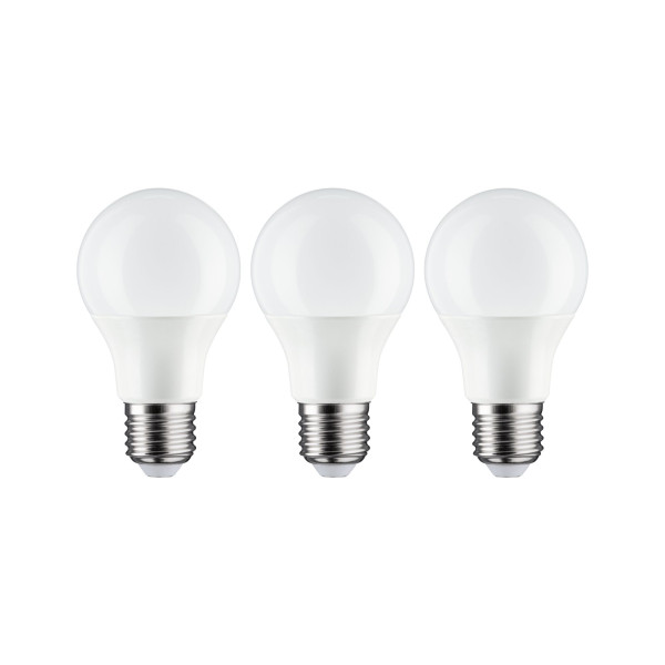 Ampoule Led pack de 3 standard 8w 806lm E27 230v 2700k Opale