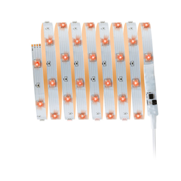 Tip led strip set 3m rgb ip20 8w 230/24v blanc