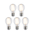 Pack de 5 led std 806lm 2700k dépoli e27 230 v