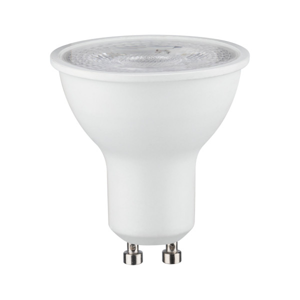 Ampoule led gu10 réflecteur 8w 750lm 2700k 36° blanc h54mm d50mm