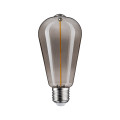 Ampoule led e27 floating shine edison 2,8w 90lm 1800k d64mm h138mm verre fumé