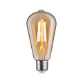 Ampoule led e27 edison 1879 st64 6w 470lm 1800k 3stepdim doré h140mm d64mm