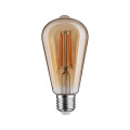 Ampoule led e27 edison 1879 st64 6w 470lm 1800k 3stepdim doré h140mm d64mm