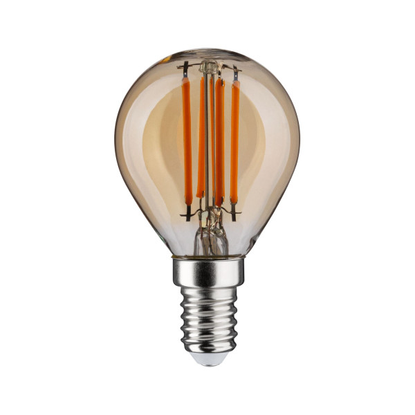 Ampoule led e14 edition 1879 sphérique 4,9w 450lm 1800k grad doré h98mm d35mm