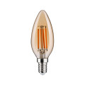 Ampoule led e14 edition 1879 flamme 4,9w 450lm 1800k gradabledoré h98mm d35mm