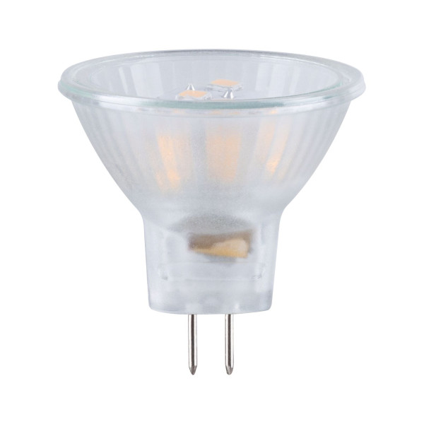 Ampoule led gu4 réflecteur maxiflood 1,5w 150lm 2700k opale 12v h33mm d35mm