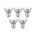 Ampoule led gu10 xxw x5 425lm 2700k ral 9006 230v