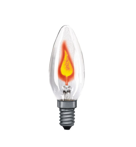 Ampoule Flamme Paulmann Scintillante 3W E14 Claire