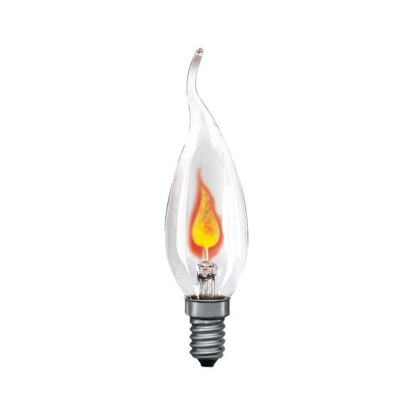 Ampoule Flamme Paulmann  à incandescence E14 230V 1lm 3W Clair