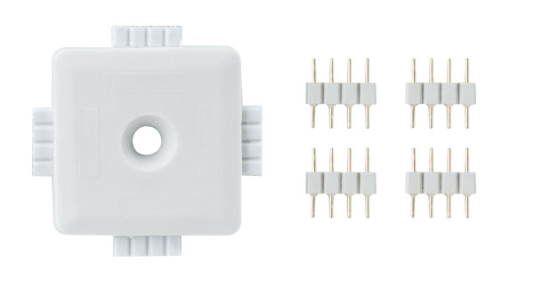 Accessoire de connexion Paulmann X-Connector Your LED blanc plastique