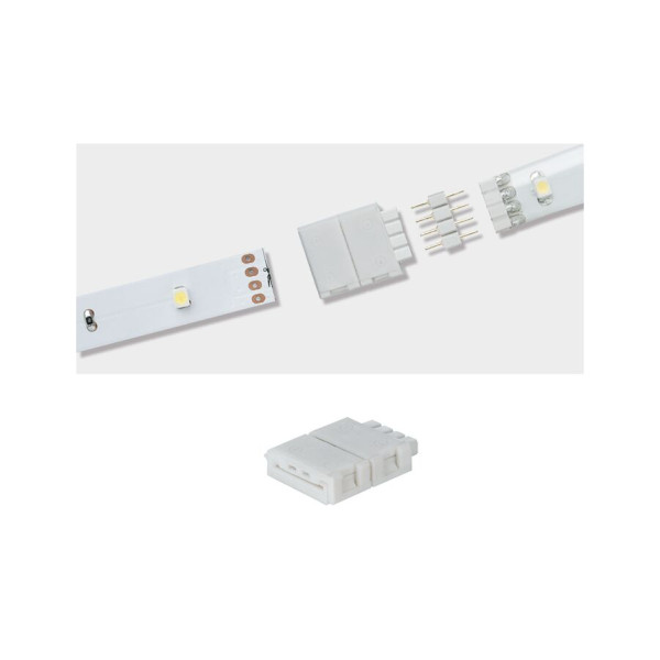 Connecteur Paulmann Eco Clip-to Your LED blanc kit de 2