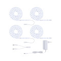 Kit de strip simpled 20m blanc lum jour 48w 230/12v cc blc métal syn