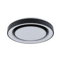 Applique/plafonnier rainbow dynamic rgb tunw led _w 450mm blanc/noir