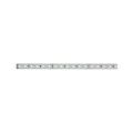 Ruban LED Paulmann MaxLed 500 1m blanc chaud 7w 24v argent