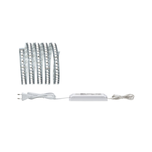 Kit de base Paulmann maxled 1000 1,5m blanc lumière du jour 17w 230/24v 36va argent