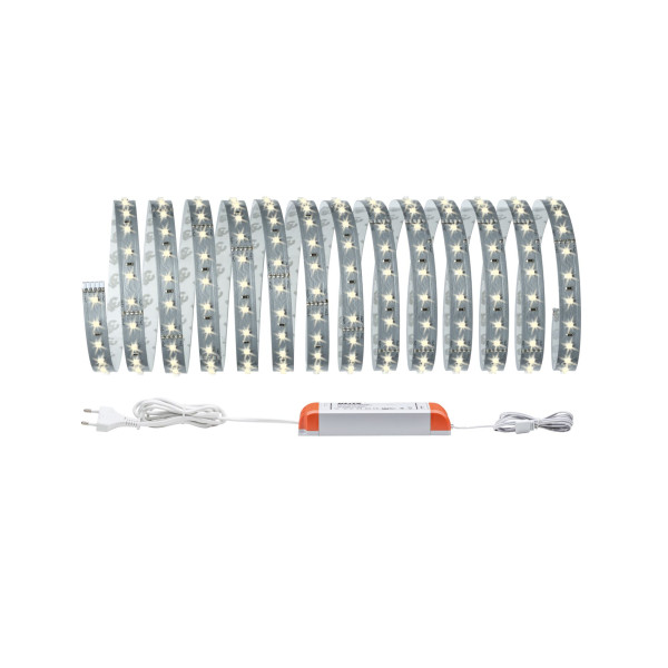 Ruban LED Paulmann MaxLED 500 kit de base 5m blanc chaud Sans revêtement