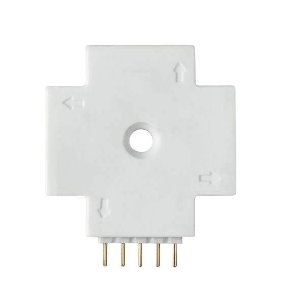 Connecteur Paulmann MaxLED en X Blanc