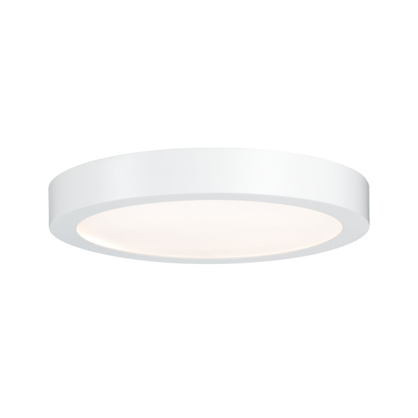 Plafonnier Paulmann Lunar LED Panel 20 W Blanc dépoli alu