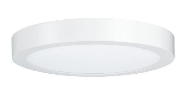 Plafonnier Paulmann Lunar LED Panel 20 W Blanc dépoli alu