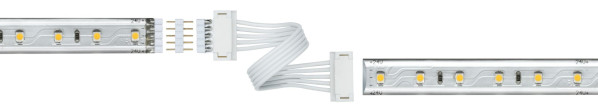 Pack de 2 Connecteurs Universels Blancs MaxLED Paulmann