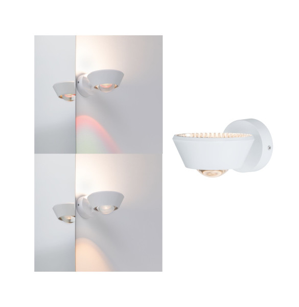 Paulmann wallceiling sabik ip44 led gra