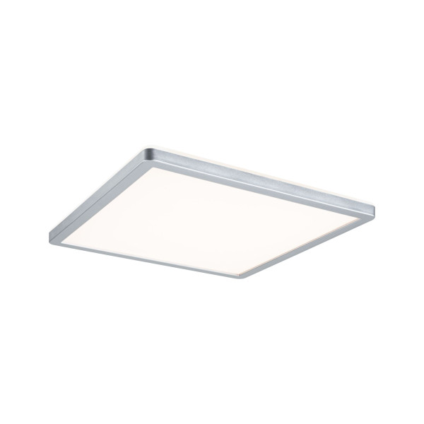 Panel atria shine 16w 3000k 293x293mm 230v chrome mat plastique