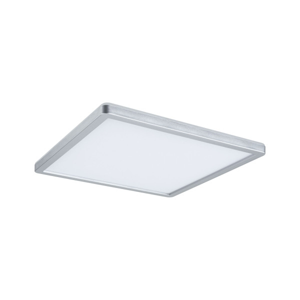 Panel atria shine 16w 3000k 293x293mm 230v chrome mat plastique