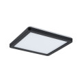 Panel atria shine 11,2w 3000k 190x190mm 230v noir plastique