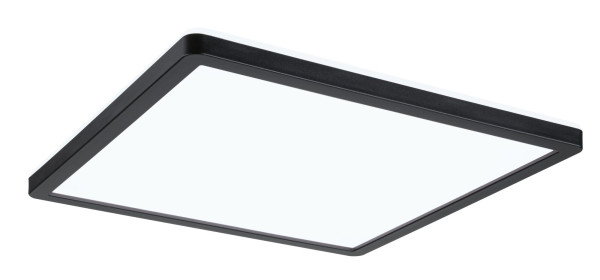 Panel atria shine 16w 4000k 293x293mm 230v noir plastique