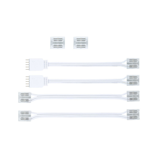 Maxled full-line cob connector set tunw blanc/transparent max. 144w