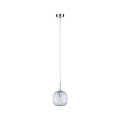 Sdb suspension ruya e14 max.20w gradable chrome et verre ip44