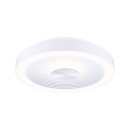 Plafonnier vola d.320mm 3,5w/13w 470lm/1650lm 3000k gradable blanc argenté ip44