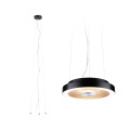 Plafonnier vola accessoire suspension noir et argenté métal