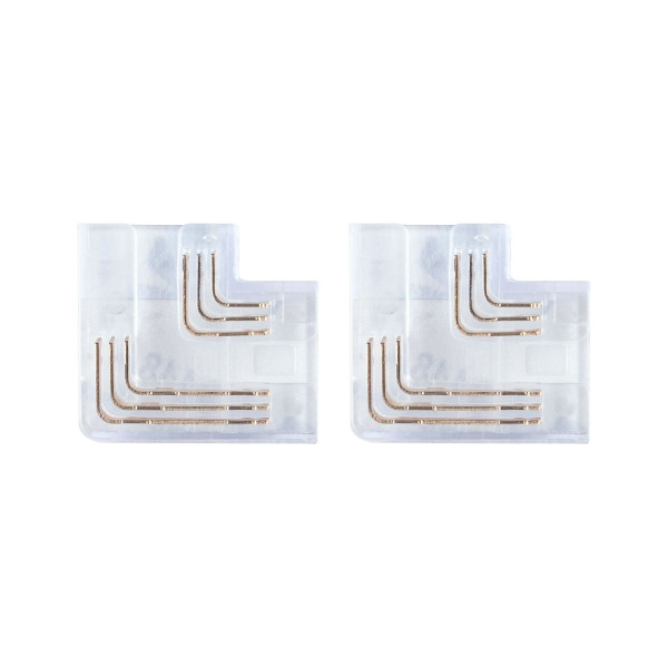 Maxled 90°-connector full-line cob rgbw 2700k max. 144w transparent