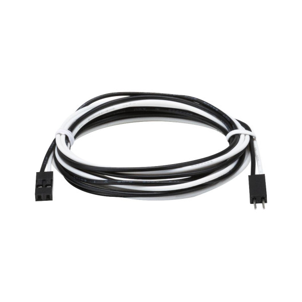 Lumitiles cables single colour 1x105cm 12v noir plastique