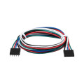 Lumitiles cables multi colour 1x65cm 12v noir plastique