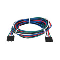 Lumitiles cables multi colour 1x105cm 12v noir plastique