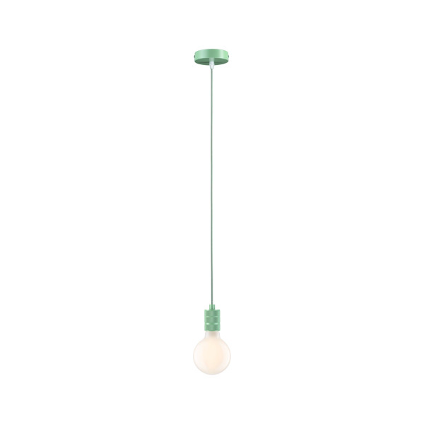 Neordic suspension tilla max1x60w e27 vert clair 230v tissu/métal