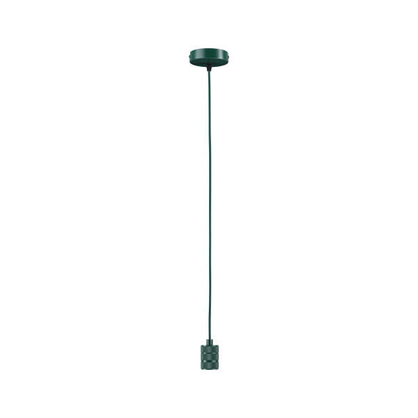 Neordic suspension tilla max1x60w e27 vert foncé 230v tissu/métal